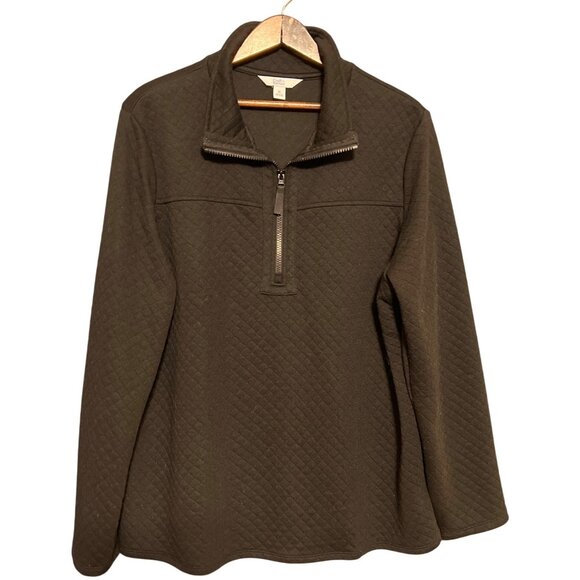 Croft & Barrow Quilted Pullover - Picture 1 of 6